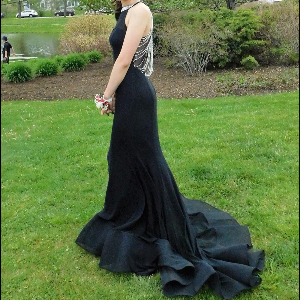 Gorgeous statement back gown